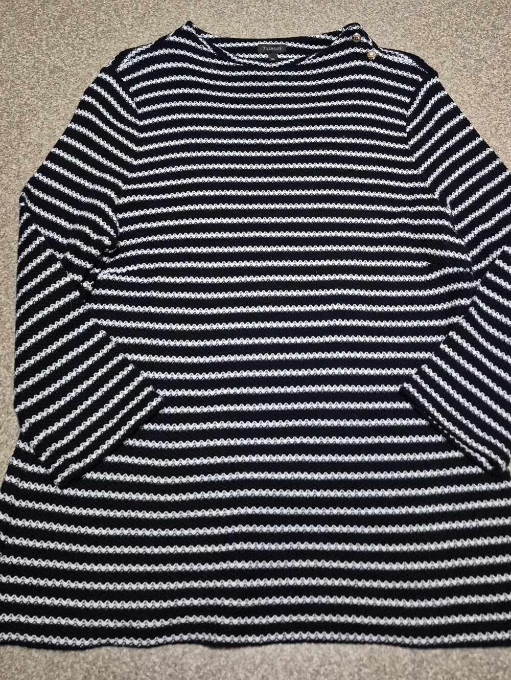 Womens Talbots 3/4 Sleeve Size Xl